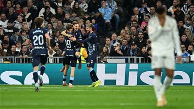 ريال مدريد يسقط على أرضه بثنائية نظيفة أمام سيلتا فيجو في الدوري الإسباني