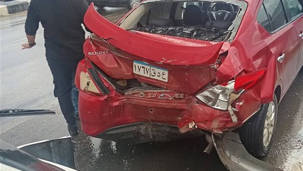 حادث على كوبري طوخ