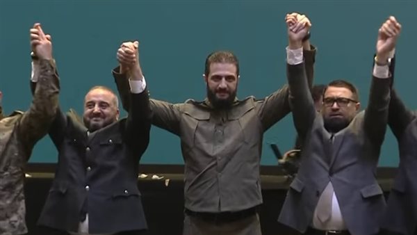 أحمد الشرع في احتفالية