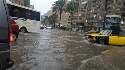 الطقس في الإسكندرية اليوم وغدا.. استمرار الأمطار المتوسطة والرياح النشطة بسبب نوة قاسم
