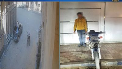 القبض على المتهم بسرقة دراجة نارية في دمياط 