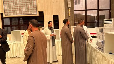 انتخابات الدوائر الملغاة.. استمرار إقبال الناخبين للإدلاء بأصواتهم في مقر السفارة المصرية بالرياض