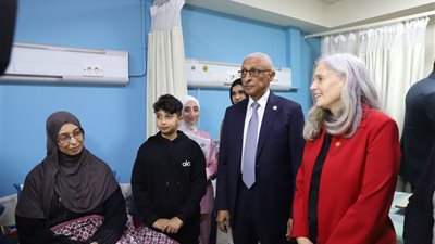 محافظ شمال سيناء يصطحب وفدًا كنديًا في جولة بمستشفى العريش العام