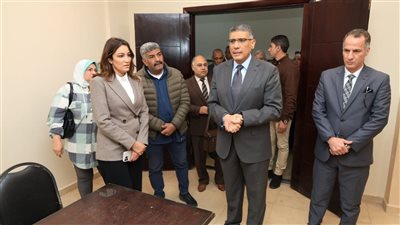 محافظ الجيزة يتفقد الاستعدادات النهائية قبل افتتاح المجمع الخدمي بمساكن روضة السودان