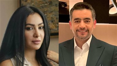 هاني سلامة وميرهان حسين    