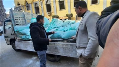 ضبط 2.5 طن دقيق مدعم قبل البيع في السوق السوداء بالمنوفية