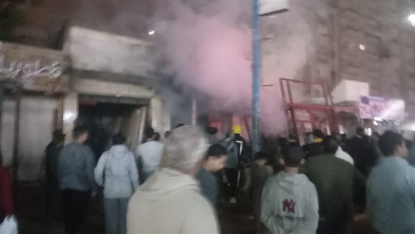 صورة من الحريق 