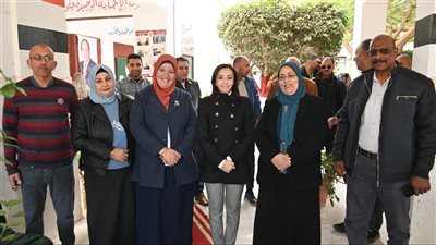 محافظ البحيرة تتفقد عددا من لجان انتخابات مجلس النواب بحوش عيسى