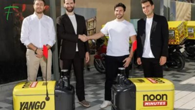 وداعا للدليفري.. Yango وNOON تطلقان خدمة التوصيل بالروبوتات ذاتية القيادة في دبي