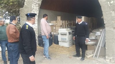 جهاز العبور الجديدة ينفذ حملة واسعة ضد الأنشطة المخالفة في نطاق جمعية عرابي