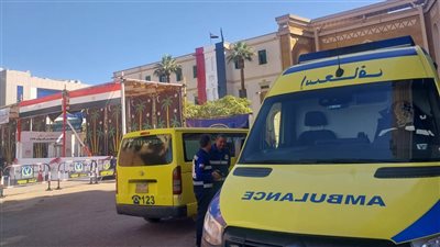 الدعم بـ20 سيارة إسعاف مجهزة في لجان انتخابات النواب بأسوان