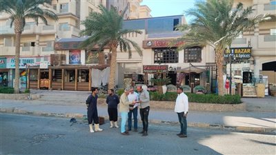 رئيس شركة مياه البحر الأحمر يتفقد غرف تصريف مياه الأمطار | صور