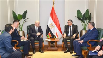 وزير التموين يبحث مع سفير بيلاروسيا بالقاهرة تعزيز التعاون في مجالات الأمن الغذائي والتجارة الداخلية