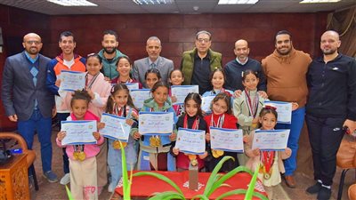 تعليم جنوب سيناء يكرم فراشات الجمباز والمتفوقين دراسيا 