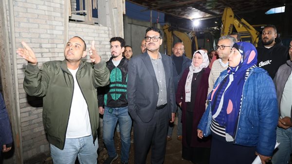 جانب من الجولة الميدانية