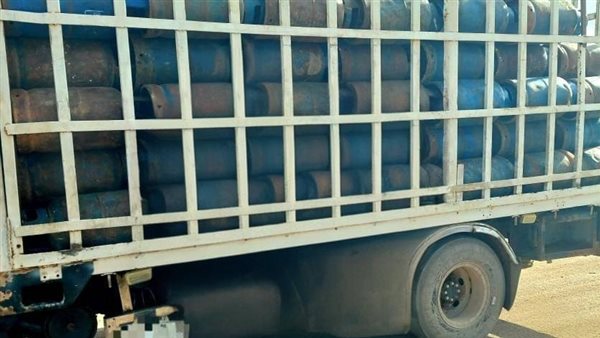 ضبط اسطوانات غاز