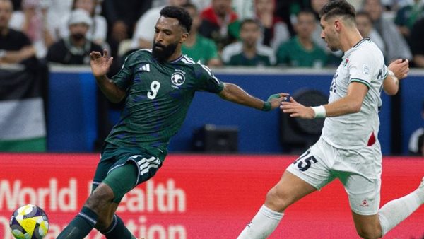 مباراة فلسطين والسعودية