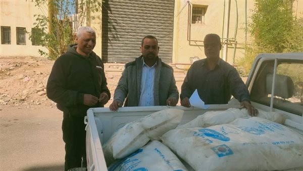 ضبط أسمدة غير صالحة