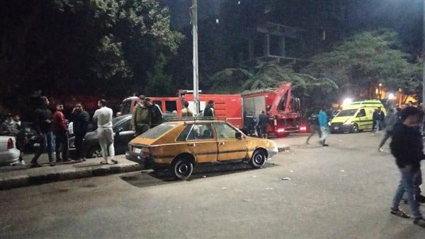 جانب من الحادث 