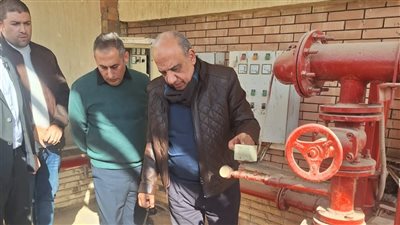 وزير الكهرباء يتفقد قطاع شبكات المدن الجديدة بمدينة العاشر من رمضان 