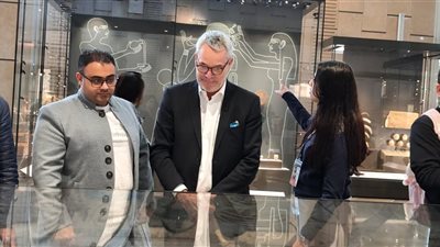 الشباب والرياضة تنظم جولة ثقافية وسياحية لرئيس قطاع الرياضة بمنظمة اليونسكو