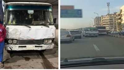عرض حياته والمواطنين للخطر.. القبض على سائق أتوبيس لسيره عكس الاتجاه بالجيزة
