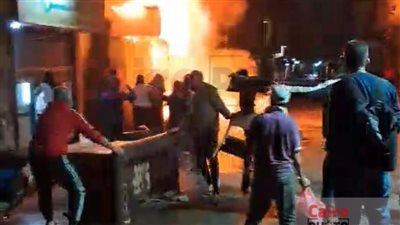 نشوب حريق في ورشة نجارة بالهرم.. والحماية المدنية تسيطر عليه | صور