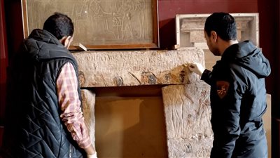 أعمال ترميم 5 قطع أثرية نادرة من الأسرة الـ 19    