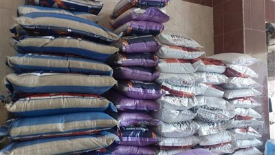 تموين القليوبية: ضبط 2 طن أرز دون فواتير وتحرير 10 محاضر خلال حملة بالخانكة