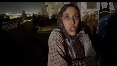 صوت كأنه زلزال وأخذت أولادي في حضني وقلتلهم اتشاهدوا: شاهدة عيان تروي لحظات الرعب بحادث حاويات قطار طوخ