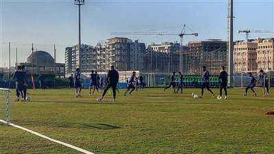 مران قوي لـ الاتحاد السكندري بقيادة تامر مصطفى 