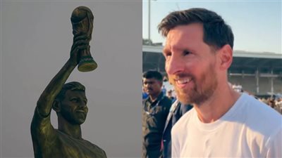 ليونيل ميسي خلال زيارته إلى الهند    