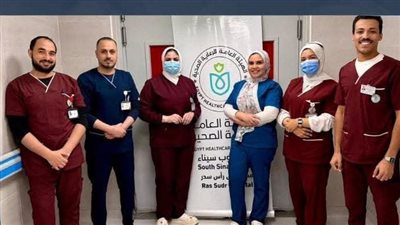 فريق طبي بمستشفى رأس سدر ينجح في إجراء 6 عمليات جراحية