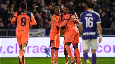 برشلونة يتأهل إلى دور الـ 16 في كأس الملك بعد الفوز على جوادالاخارا 