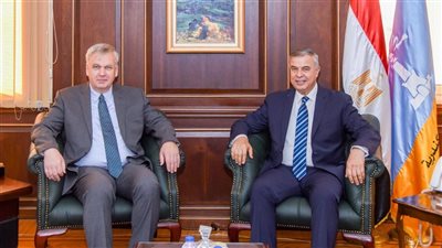 محافظ الإسكندرية يستعرض الجهود الألمانية في دعم قطاع التعليم داخل المحافظة