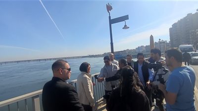 وزيرتا التخطيط والتنمية المحلية تتفقدان توسعات كورنيش سوهاج الغربي | صور 