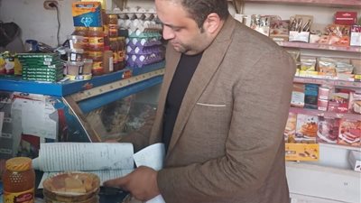 جانب من حملات مديرية التموين بمحافظة بنى سويف 