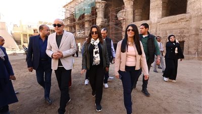 وزيرتا التخطيط والتنمية المحلية ومحافظ الأقصر يتفقدون تطوير كورنيش ومناطق إسنا التاريخية والسياحية