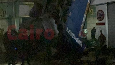 إصلاحات في دائري المريوطية بعد حادث سقوط سيارة نقل أعلى كوبري ترسا