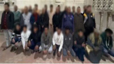 ضبط 27 شخصًا من أنصار مرشح برلماني خاسر لتجمعهم وترديدهم هتافات لإعادة الانتخابات بالشرقية