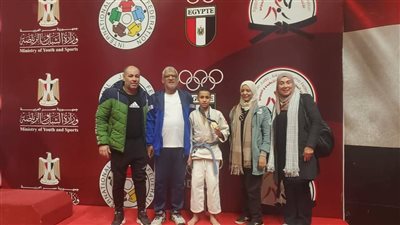 أبطال المنوفية يعتلون منصات التتويج ببطولة الجمهورية لبراعم الجودو