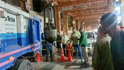 مياه أسوان: انسدادات بشبكات الصرف بسبب إلقاء أحجار ومخلفات داخل المطابق