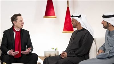 الشيخ محمد بن زايد يبحث مع إيلون ماسك مستقبل الذكاء الاصطناعي والتكنولوجيا المتقدمة