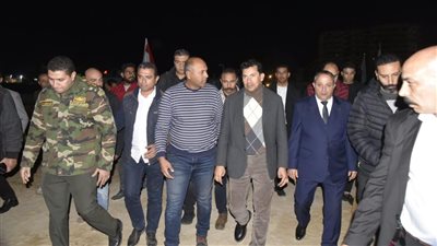 وزير الرياضة ومحافظ بورسعيد يتفقدان الاستعدادات الأخيرة لافتتاح استاد المصري الجديد