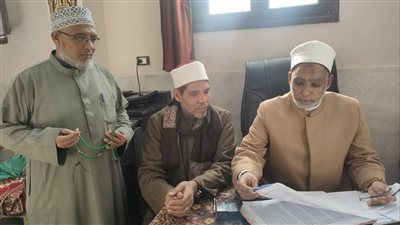 أوقاف أسيوط: مرور مفاجئ على إدارة أوقاف غرب المدينة 