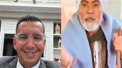 الحاج عبد العال ومحاميه حسن يوسف     