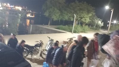 إخلاء السائحين    