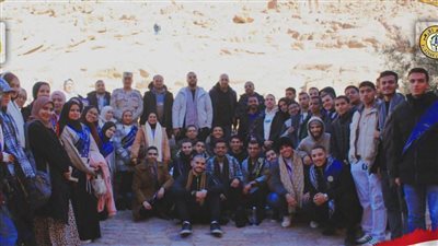 جامعة الأزهر تنظم زيارة ميدانية للطلاب إلى أرض سيناء     