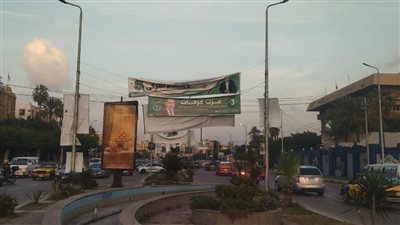 إزالة 108 لافتات دعائية حاجبة للرؤية بحي وسط بالإسكندرية