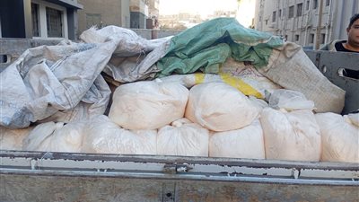 تموين الفيوم: ضبط 2 طن جبن غير صالحة للاستهلاك الآدمي